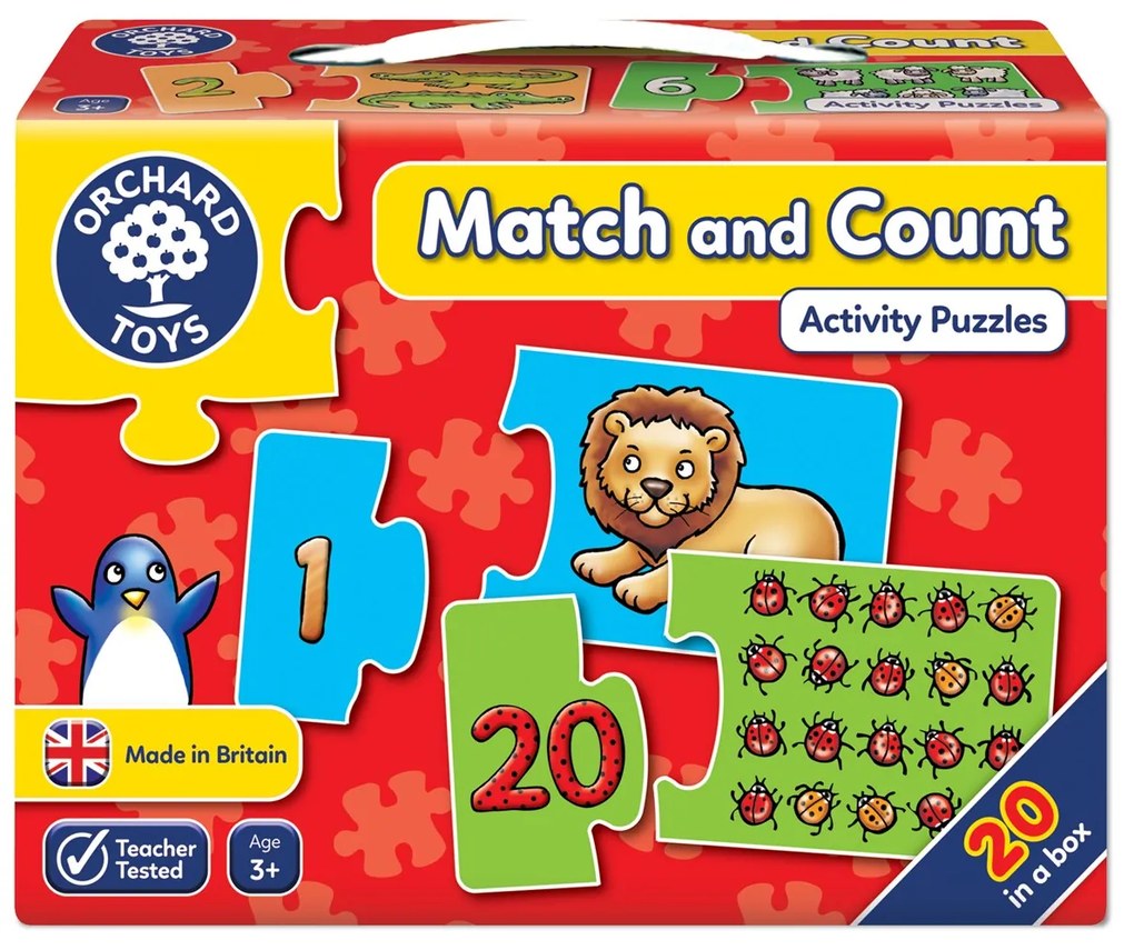 Match and Count Jigsaw Puzzle Orchard Toys