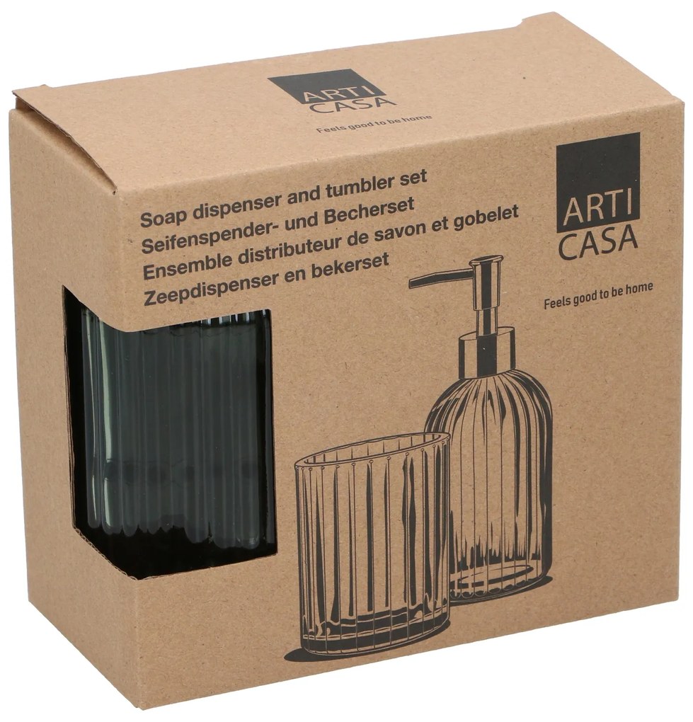 Σετ Διανομέας Σαπουνιού και Ποτήρι ARTI CASA