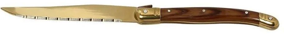 Μαχαίρι Antique Cut SS420 STK105K12 23cm Gold Espiel Ατσάλι,Πλαστικό