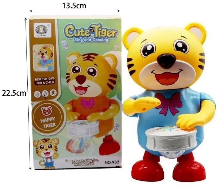 Χαριτωμένο τιγράκι που τραγουδάει και χορεύει NO.932 - Cute tiger-58025-74280