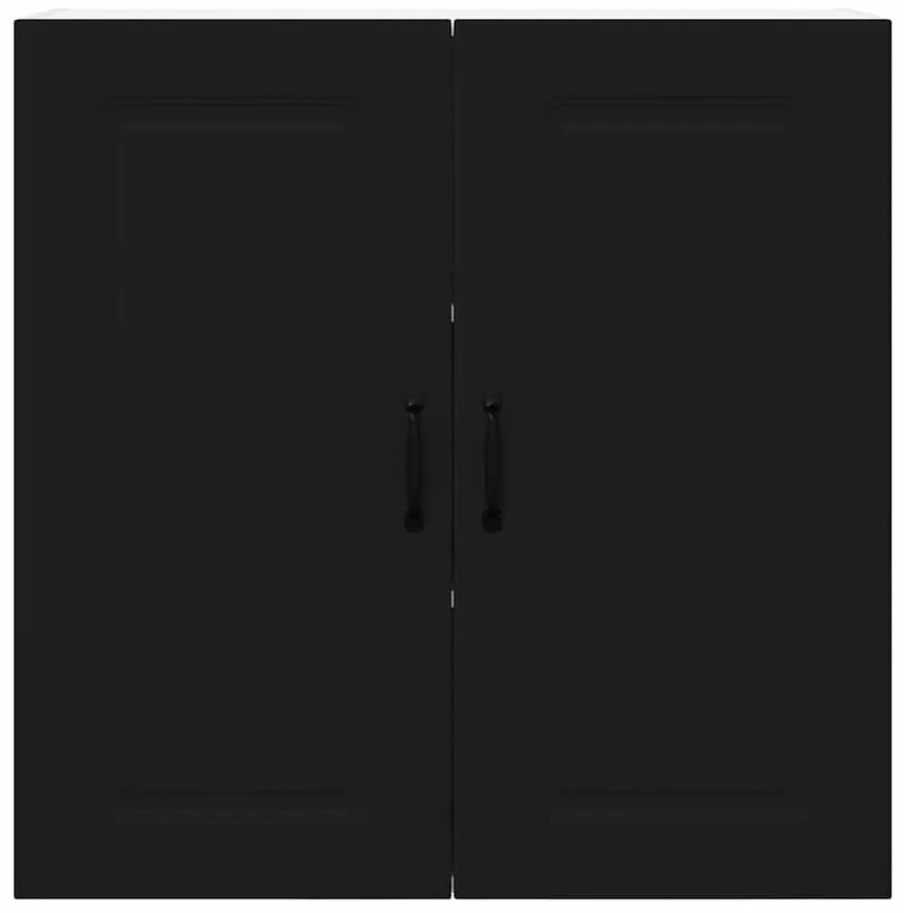 vidaXL Ντουλάπα Κουζίνας Μαύρο 80 x 31 x 80 εκ. Επεξεργασμένο ξύλο