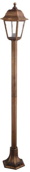 Επιδαπέδιο Φωτιστικό PLGP5 Πλαστικό 100cm IP44 E27 Aca-PLGP5R-Σκουριασμένο PLGP5R