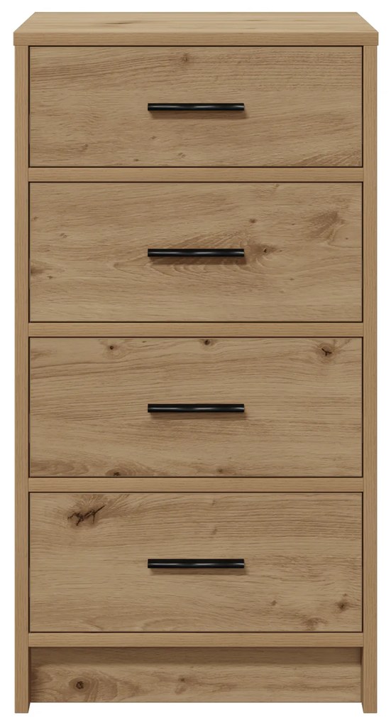 vidaXL Μπουφές Artisan Oak 40x41x75 εκ. Επεξεργασμένο Ξύλο