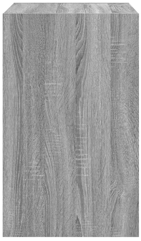 vidaXL Παπουτσοθήκη Γκρι Sonoma 60x42x69 εκ. από Επεξεργ. Ξύλο