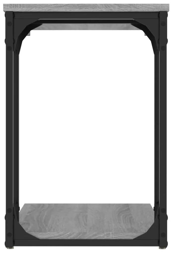 Βοηθητικό Τραπέζι Γκρι Sonoma 50x35x52 εκ. Επεξεργασμένο Ξύλο - Γκρι
