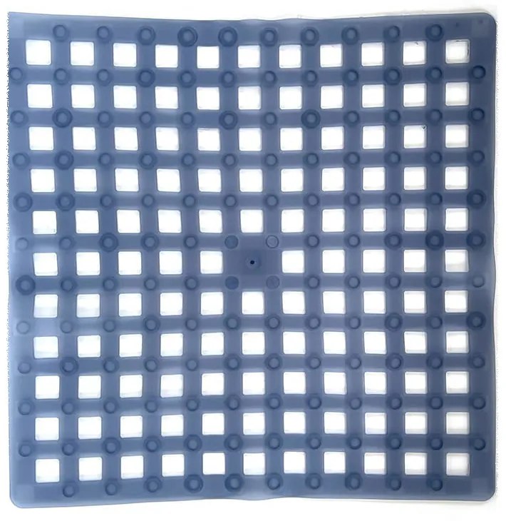 Αντιολισθητικό Πατάκι Ντουζιέρας (54x54) Octopus Square Μπλε Τζιν