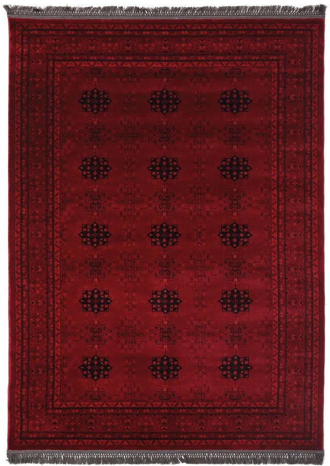 Κλασικό χαλί Afgan 8127A D.RED Royal Carpet - 100 x 160cm - 11AFG8127A77.100160