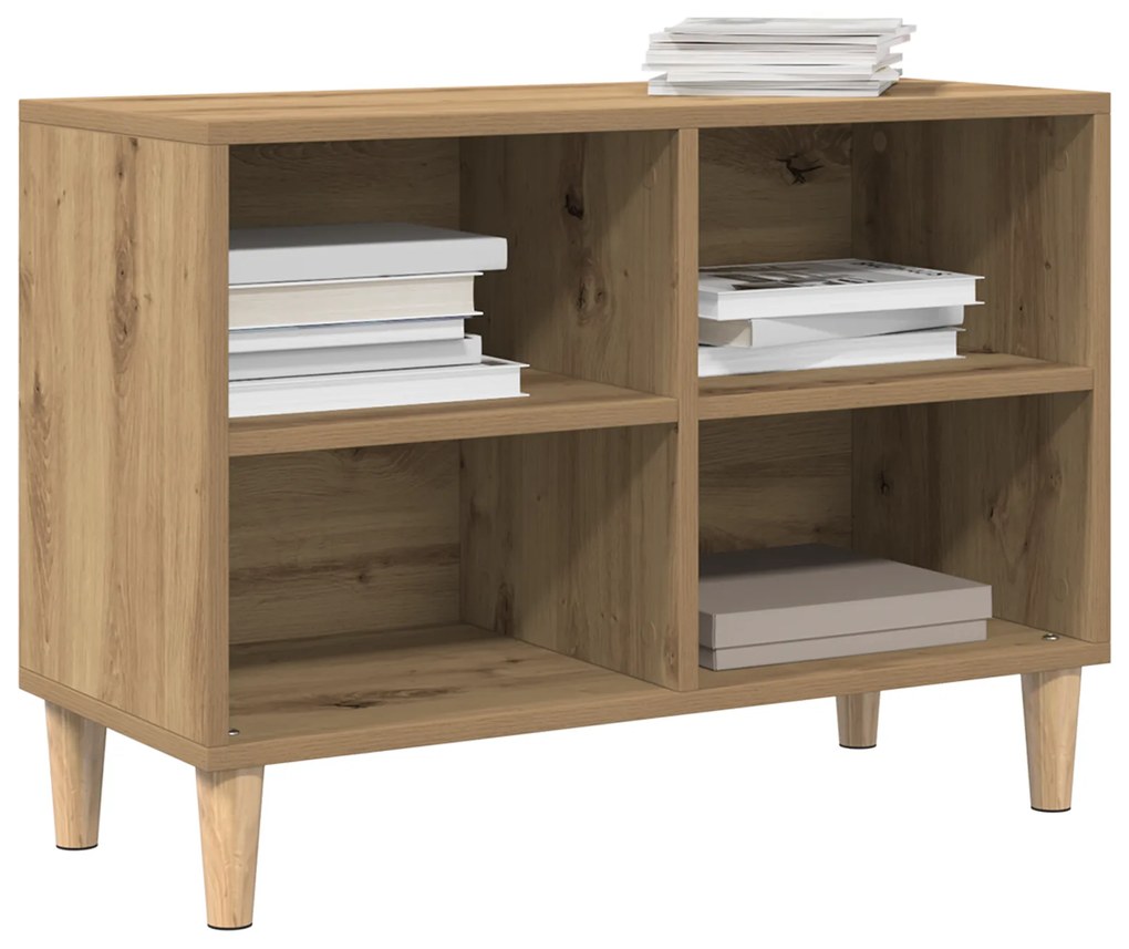 vidaXL Έπιπλο τηλεόρασης Καρυδιά τέχνης 69.5x30x50 εκ