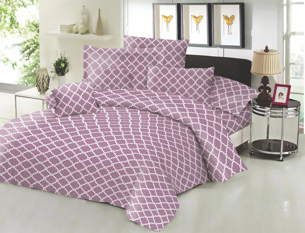 Ζεύγος Μαξιλαροθήκες Polycotton Εμπριμέ 50x70εκ. Montana Rotten Apple Komvos Home 7000139-55