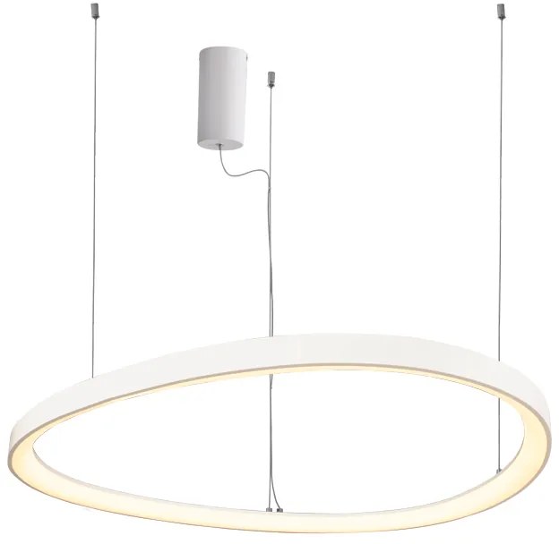 ΚΡΕΜΑΣΤΟ Φ/Σ LED 33W CCT 3000LM HARMONY ΛΕΥΚΟ ΑΛΟΥΜΙΝΙΟ IP20 D42XH120CM ACA BR97LEDP40WHCCT