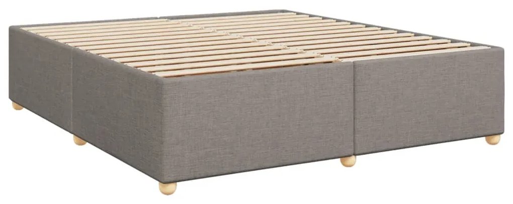 ΚΡΕΒΑΤΙ BOXSPRING ΜΕ ΣΤΡΩΜΑ TAUPE 180X200 ΕΚ. ΥΦΑΣΜΑΤΙΝΟ 3285398