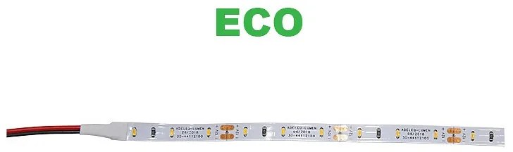 Adeleq Ταινία Led 5 Μέτρα 12Vdc 4.8W Και 60Led Ανά Μέτρο Ip20 Eco Κόκκινο 30-4411202