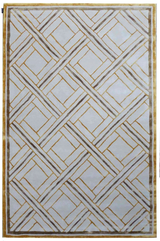 Χαλί London 640-Ad2-033 Beige Gold Angelo 200X300cm