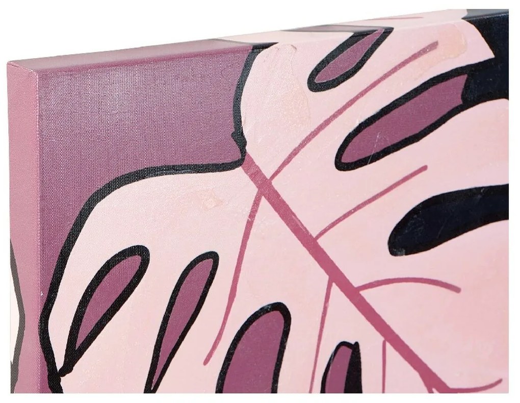 Καμβάς DKD Home Decor African Τζίντζερ Καμβάς 80 x 3 x 120 cm