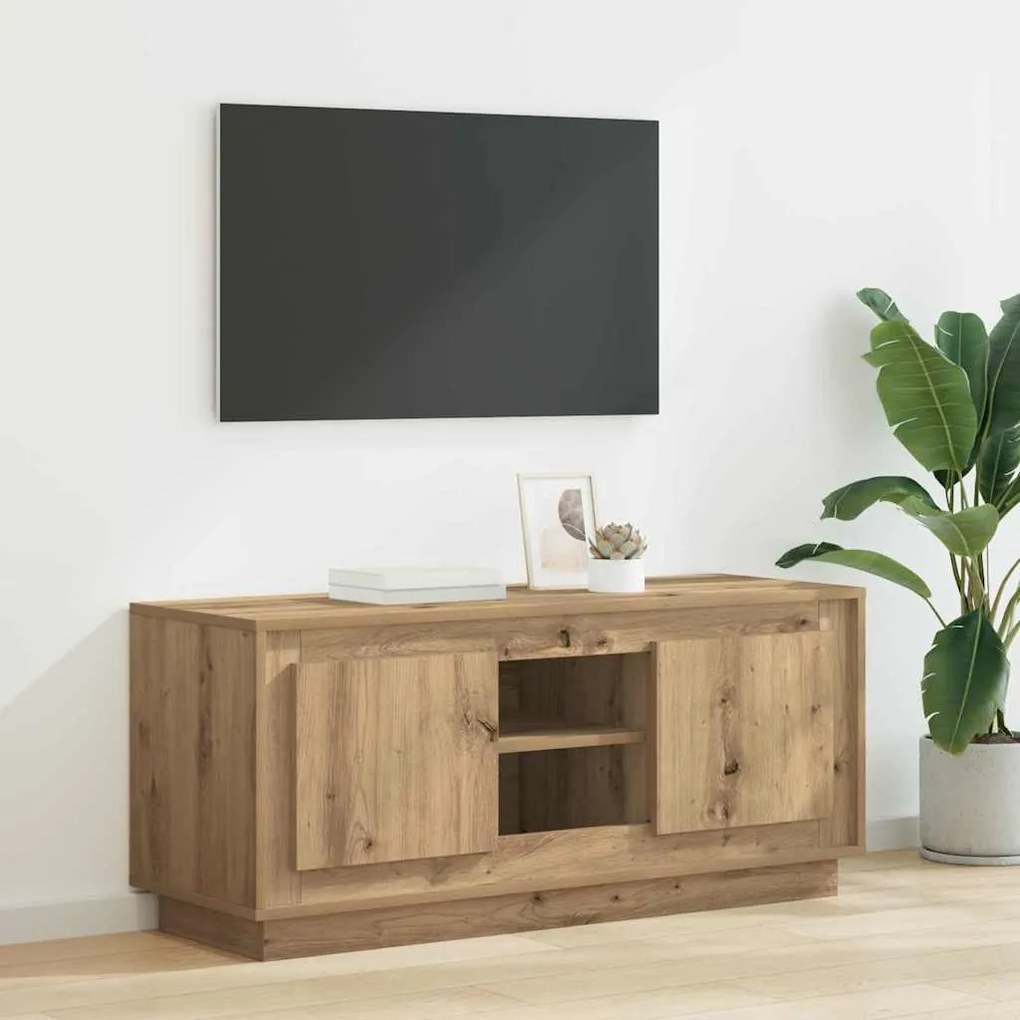 vidaXL Ντουλάπι TV Artisan Oak 102 x 35 x 45 εκ. Επεξεργασμένο ξύλο