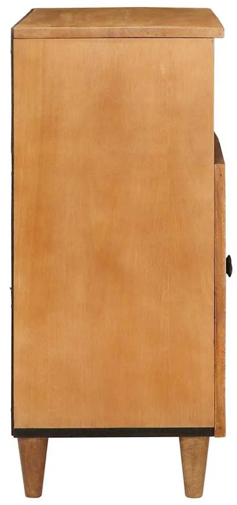 vidaXL Πλαϊνό γραφείο Ανοιχτό καφέ 33.5 x 60 x 75 εκ