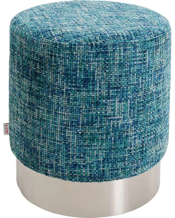 Σκαμπό Berry High Ύφασμα Μπλε 39x39x47εκ. - Μπλε