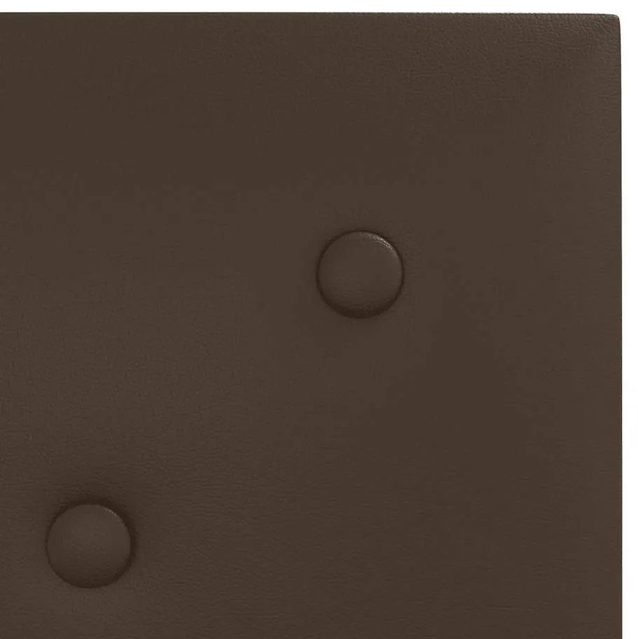 vidaXL Πάνελ Τοίχου 12 τεμ. Καφέ 30 x 30 εκ. 1,08 μ² Συνθετικό Δέρμα