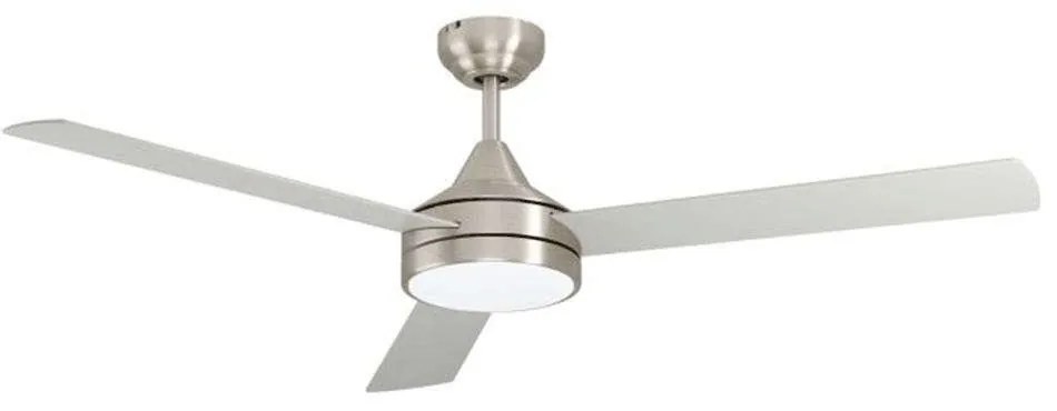 Ανεμιστήρας Οροφής Με Φως Sesimbra 35081 Φ132x32,6cm Led IP20 Nickel Eglo Διάμετρος 132cm
