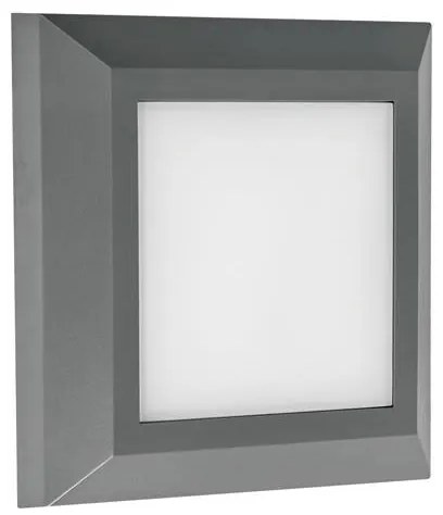 Απλίκα LED Εξωτερικού Χώρου Eurolamp 145-52087 Dark Grey 3CCT