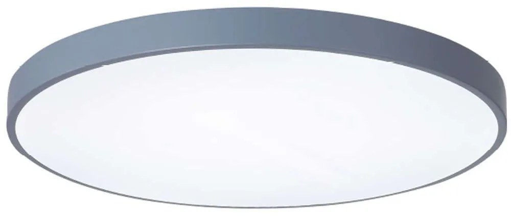 Φωτιστικό Οροφής - Πλαφονιέρα 42035-A-Gray Φ80x5cm Led 12000lm 150W Grey Inlight