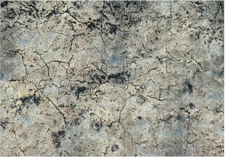 Αυτοκόλλητη φωτοταπετσαρία - Cracked Stone - 245x175