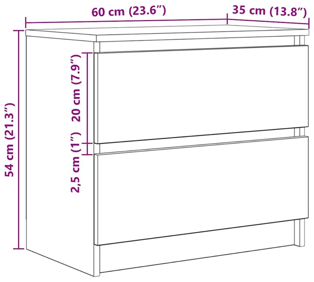 ΝΤΟΥΛΑΠΙ ΤΗΛΕΟΡΑΣΗΣ  ΛΕΥΚΟ 60X35X54 CM ΚΑΤΑΣΚΕΥΑΣΜΕΝΟ ΞΥΛΟ 861778