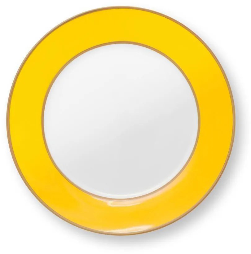 ΠΙΑΤΟ ΓΛΥΚΟΥ Δ17cm PIP STUDIO - CHIQUE GOLD-YELLOW
