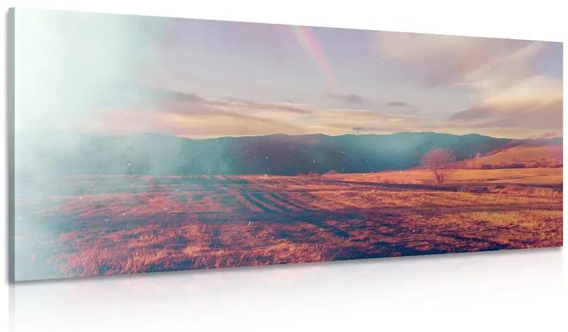 Εικόνα αγρός σε φθινοπωρινά χρώματα - 100x50