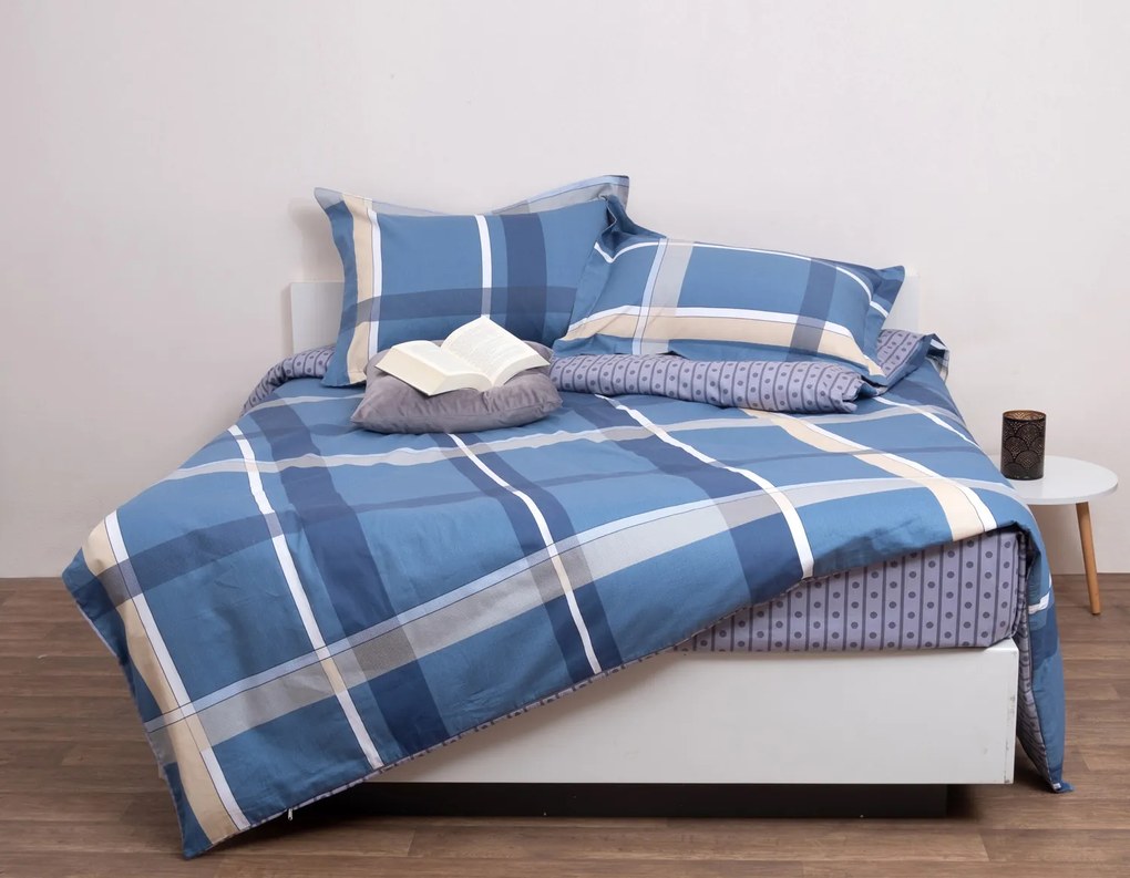 Σετ Κουβερτώριο Υπέρδιπλο 220x240 Νιούτον Πετρόλ Viopros