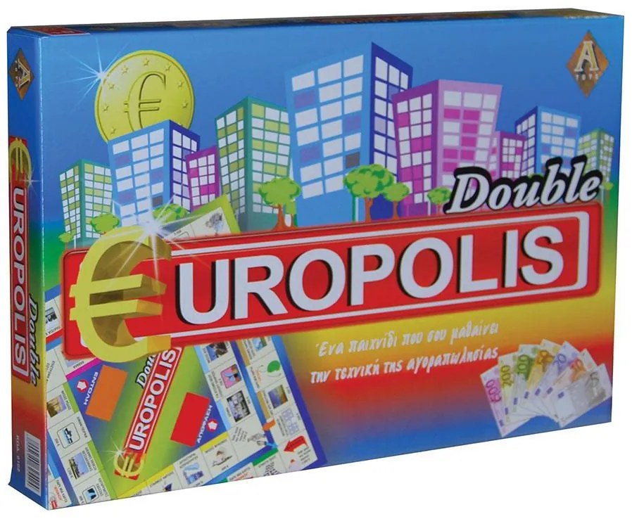 ΕΠΙΤΡΑΠΕΖΙΟ ΠΑΙΧΝΙΔΙ "EUROPOLIS DOUBLE" Υ5X39,5X26ΕΚ.