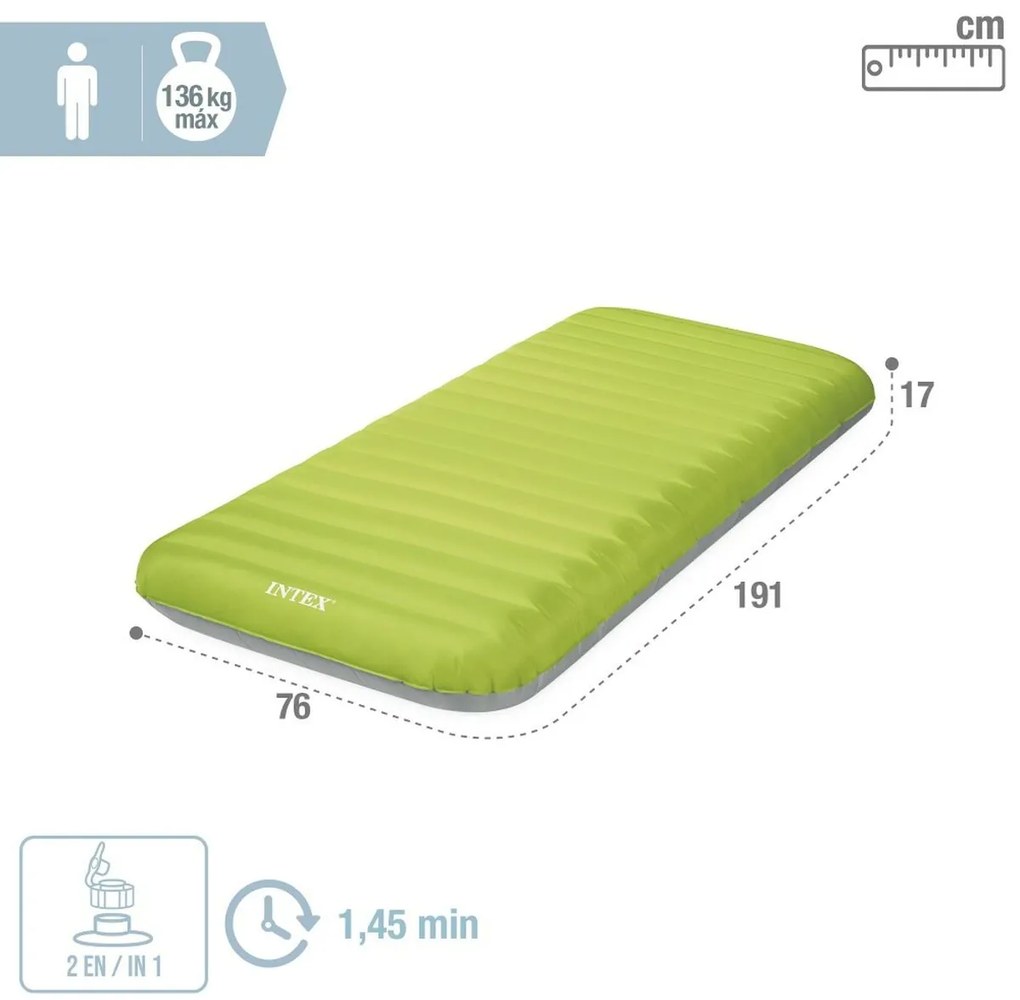 Air Bed Intex 76 x 11 x 191 cm