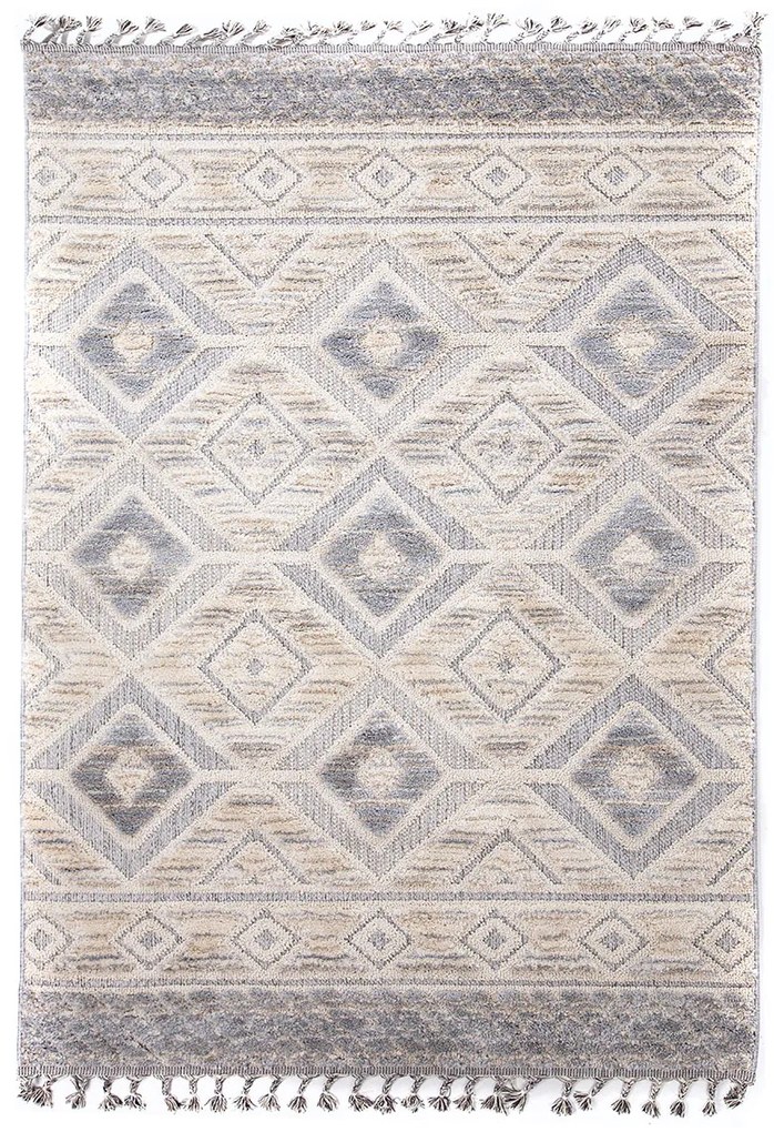 Χαλί (160x230) Royal Carpet La Casa 712B White/L.Grey