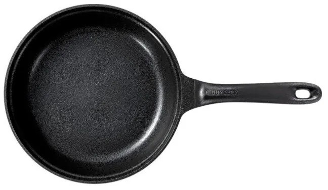 BUYDEEM CP151, 25 cm, Γυάλινο καπάκι, Χυτό αλουμίνιο, Χωρίς PFOA, Αντικολλητική επίστρωση, Πράσινο
