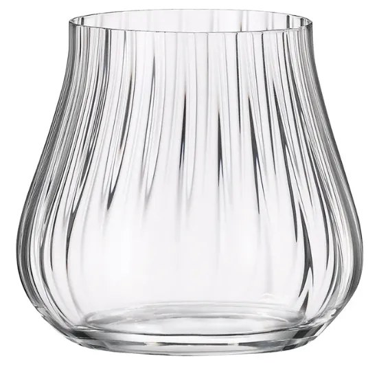 Ποτήρι Ουίσκι 340ml Limosa Optic - Crystal Bohemia - 6 ΤΜΧ