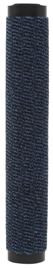 vidaXL Πατάκια Απορροφητικά Σκόνης 2 τεμ. Ορθογώνια Μπλε 120x180 εκ.