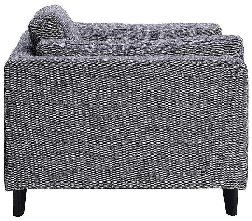 Πολυθρόνα Riverton 620, Γκρι, 61x102x102cm, Ταπισερί, Πόδια: Ξύλινα