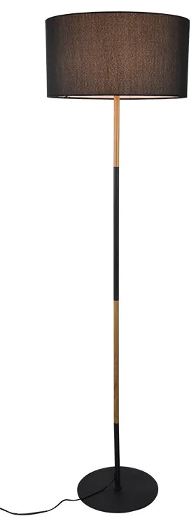 Φωτιστικό Επιδαπέδιο Aca OD6508FBK YASMINE Μαύρο Ματ (Black Mat)