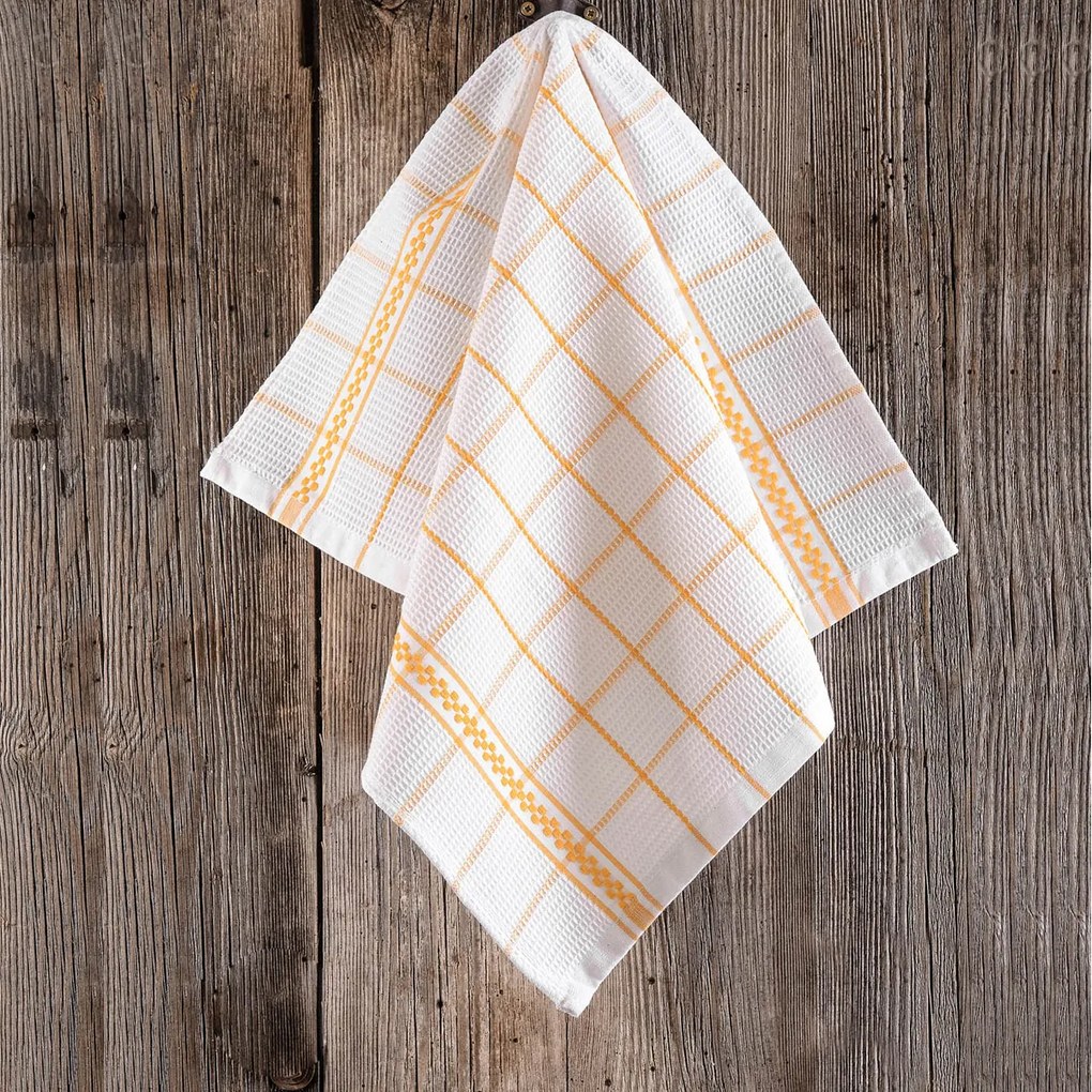 Πετσέτα Κουζίνας (45x65) Rythmos Sugar Yellow