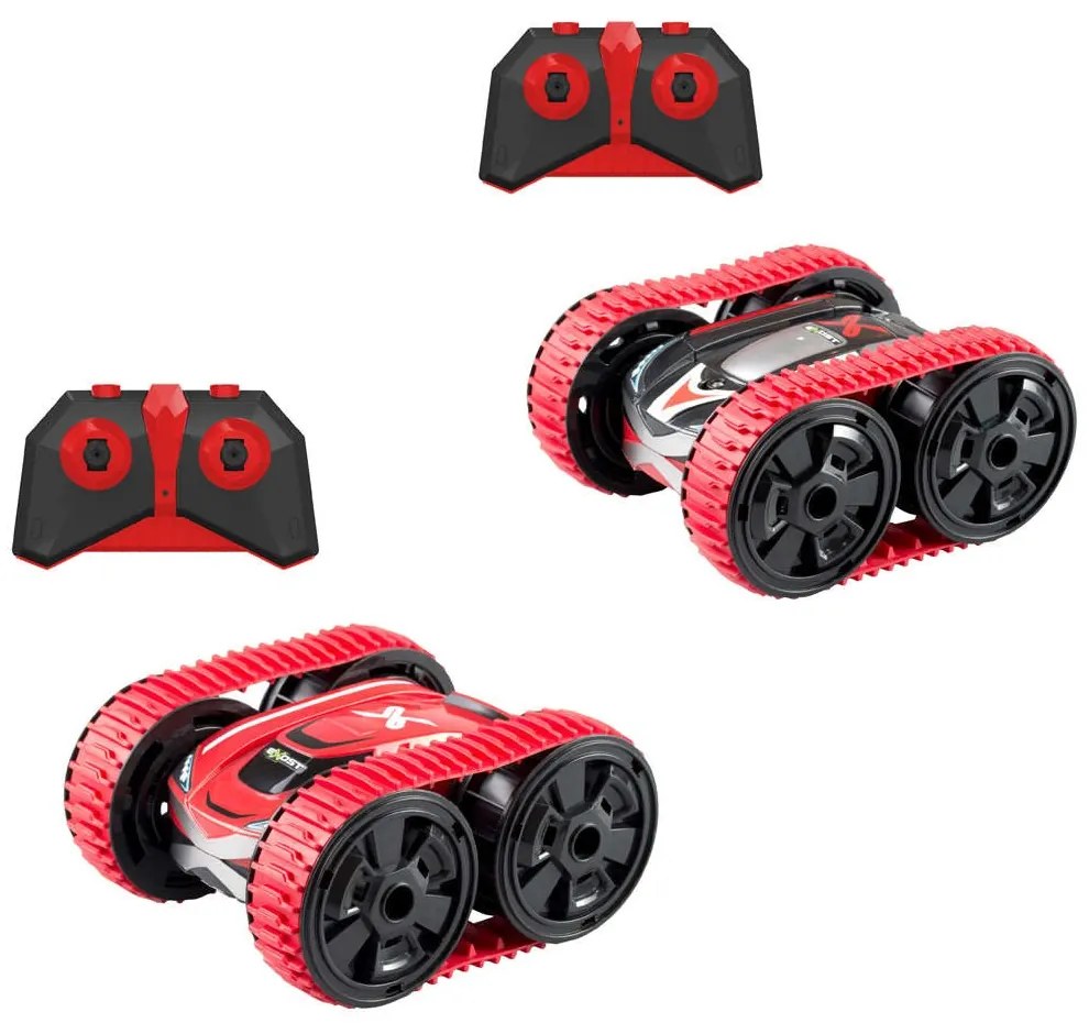 Τηλεκατευθυνόμενο Αυτοκίνητο Silverlit Exost 7530-20256 Stunt Tank Red-Black As Company