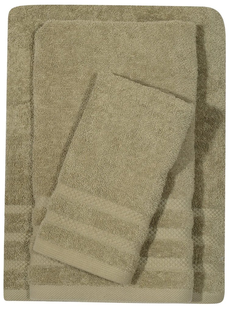 Πετσέτα 1237 Happy Olive Das Home Χεριών 30x50cm 100% Cotton