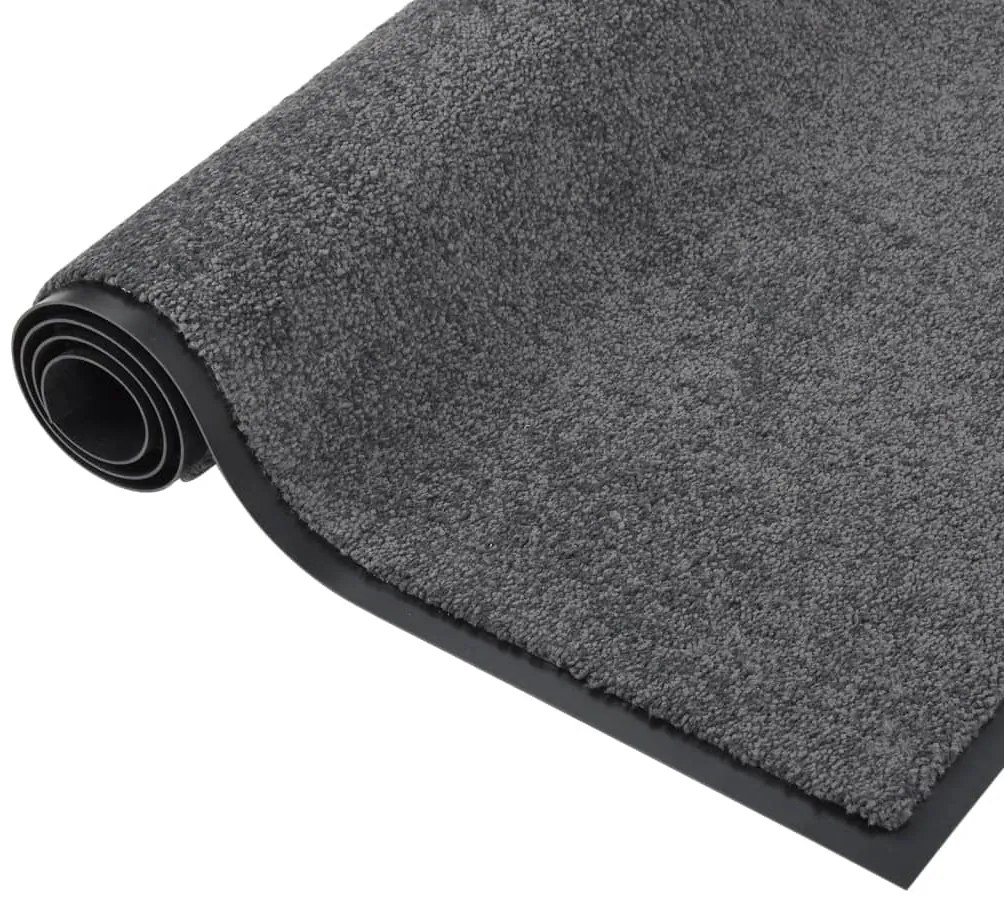 vidaXL Πατάκι Εισόδου Ανθρακί 80 x 120 εκ.