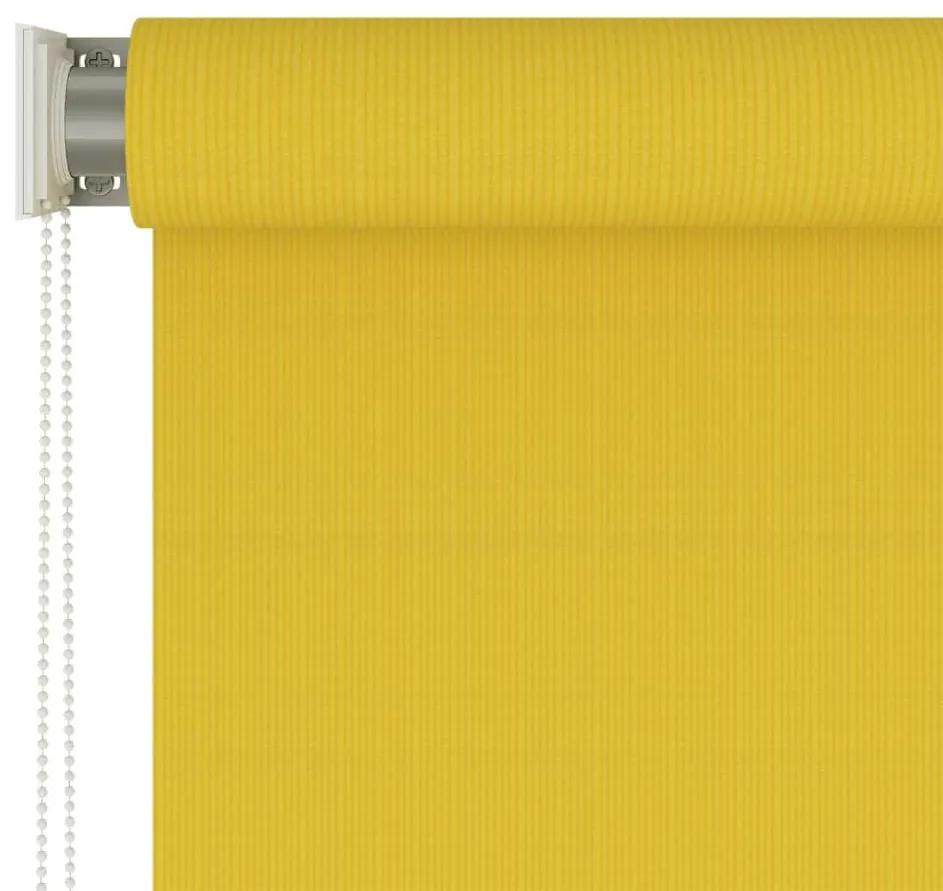 Στόρι Σκίασης Ρόλερ Εξωτερικού Χώρου Κίτρινο 220 x 140 εκ. - Κίτρινο