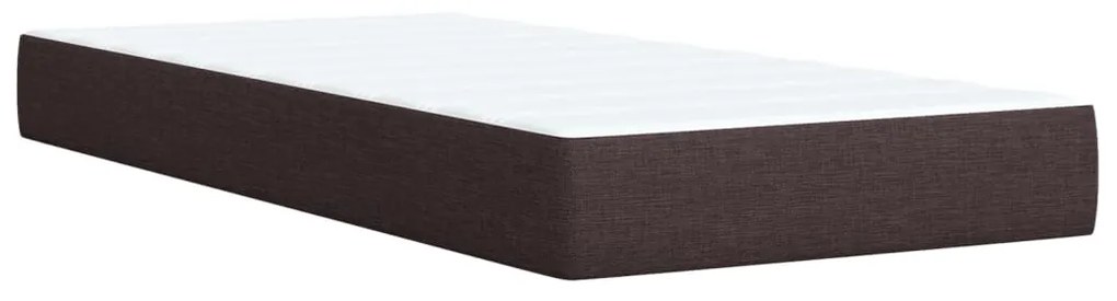 ΚΡΕΒΑΤΙ BOXSPRING ΜΕ ΣΤΡΩΜΑ ΣΚΟΥΡΟ ΚΑΦΕ 90X190 ΕΚ. ΥΦΑΣΜΑΤΙΝΟ 3286919