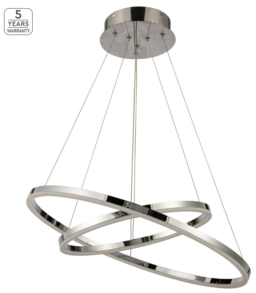 Γραμμικό Φωτιστικό SE LED 60-40 OLYMPIC PENDANT CHROME Α5 - 51W - 100W - 77-8123