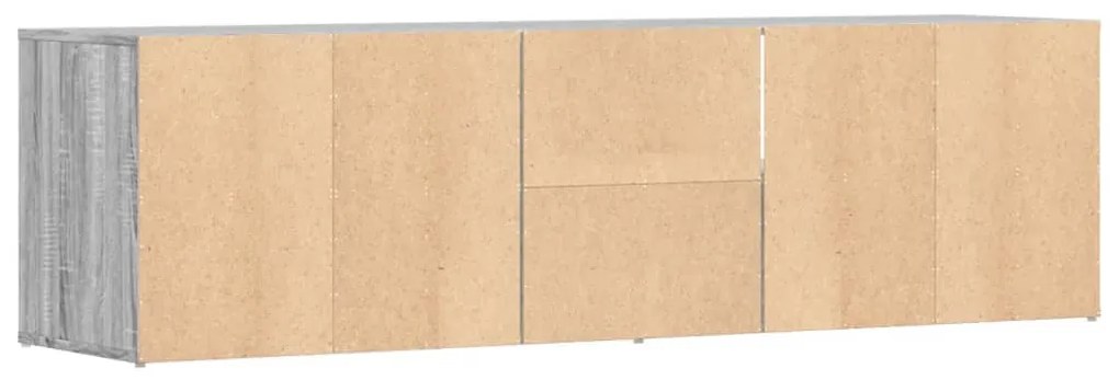 vidaXL Γωνιακό Έπιπλο Γκρι Sonoma 160x40x45 εκ. από Επεξεργ. Ξύλο