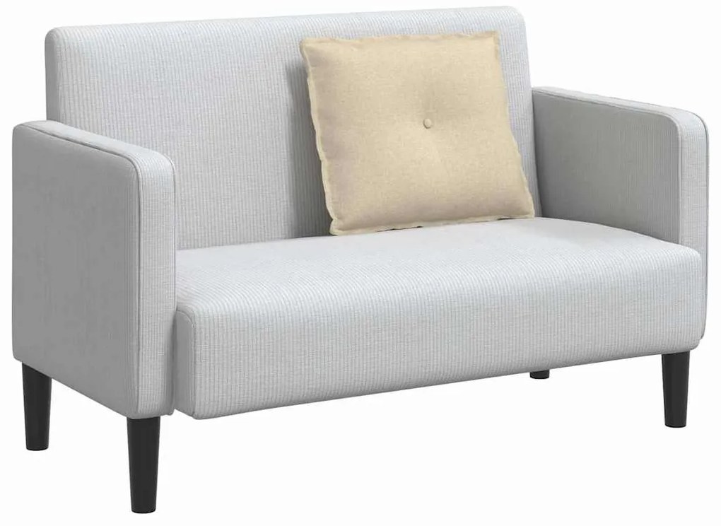 vidaXL Μαξιλάρι Πλάτης Κρεμ 60 x 19 x 50 εκ ύφασμα