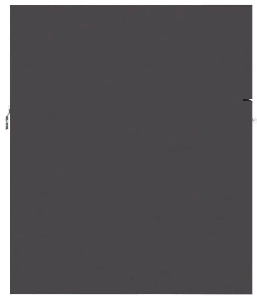 Ντουλάπι Νιπτήρα Γκρι 41 x 38,5 x 46 εκ. από Επεξ. Ξύλο - Γκρι