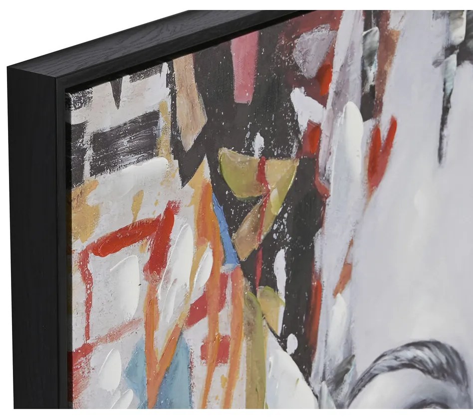 Καμβάς Home ESPRIT πολυστερίνη Καμβάς 100 x 3,5 x 100 cm