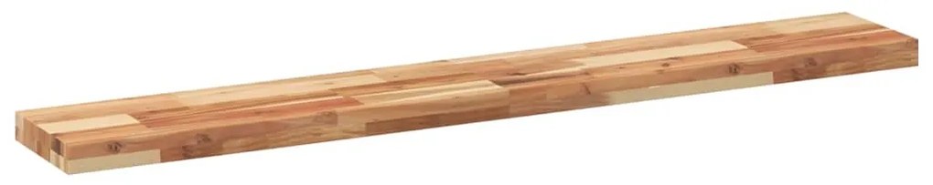 Ράφι Κρεμαστό 160x20x4 εκ. Φινίρισμα Λαδιού Μασίφ Ακακία - Καφέ